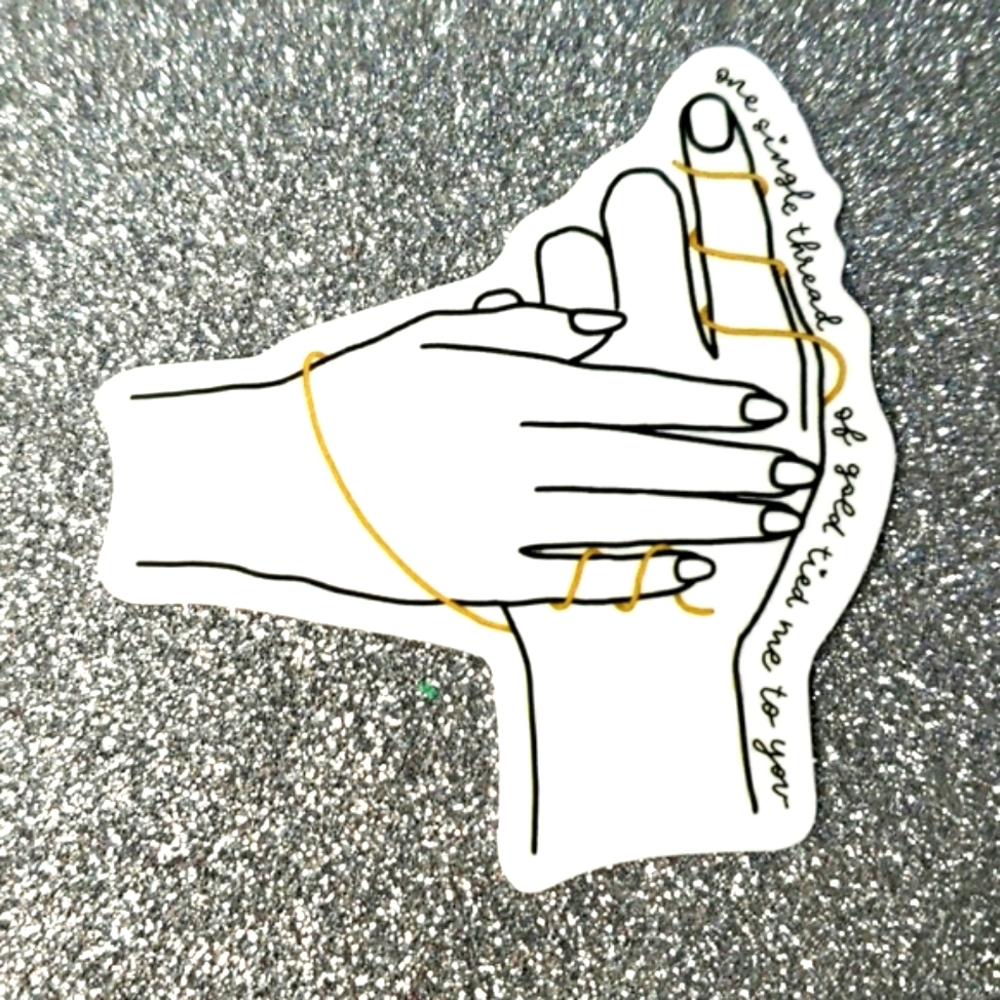 10/$10 Taylor Swift FOLKLORE Waterproof Sticker String